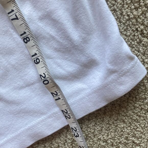 J.L. Plum Vintage White Turtleneck Size Medium Casual Stretch Cotton GUC - Picture 4 of 7